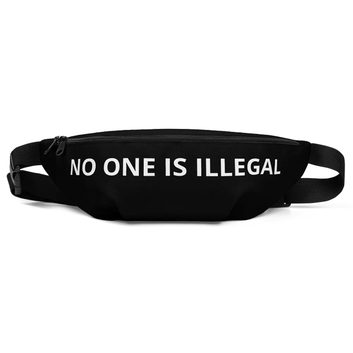 Pris - No One Is Illegal - Fanny Pack (Black) product image (1)