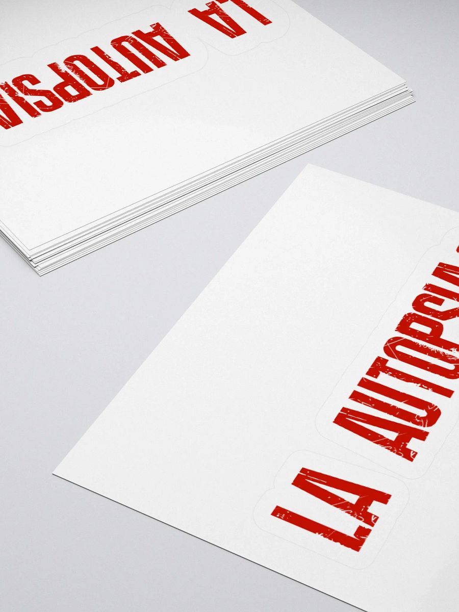 La Autopsia Stickers product image (11)