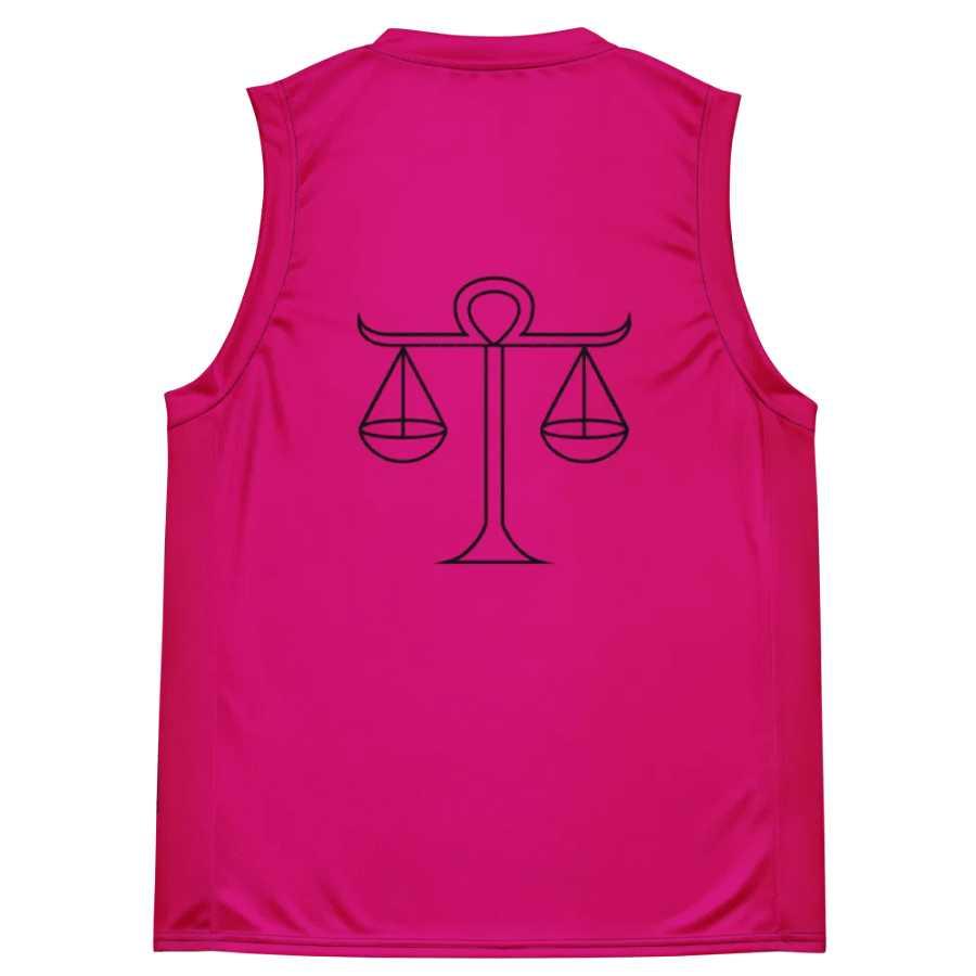 Libra Zodiac All-Over Print Basketball Jersey product image (4)