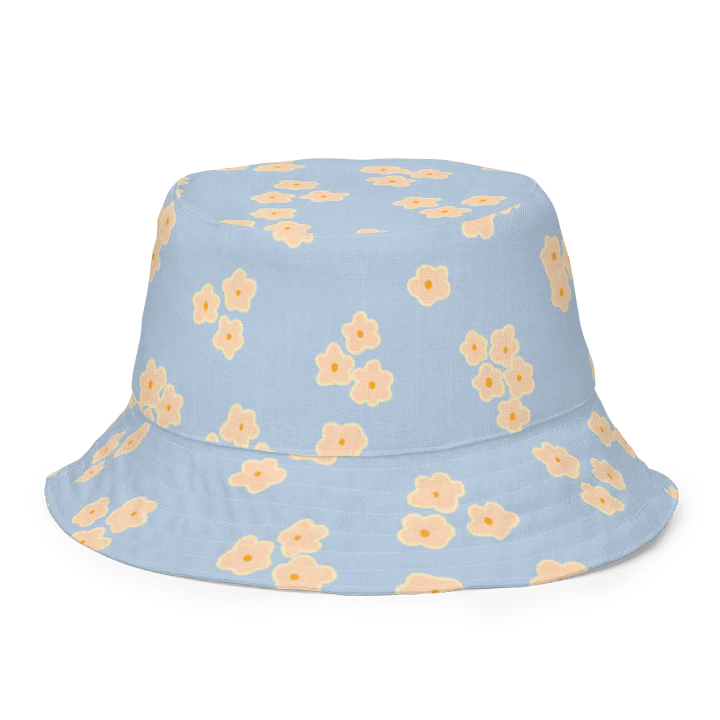 HAPPY DAISY REVERSIBLE BUCKET HAT - Wendehut mit Blümchen und Regenbogen in allen Grössen product image (1)