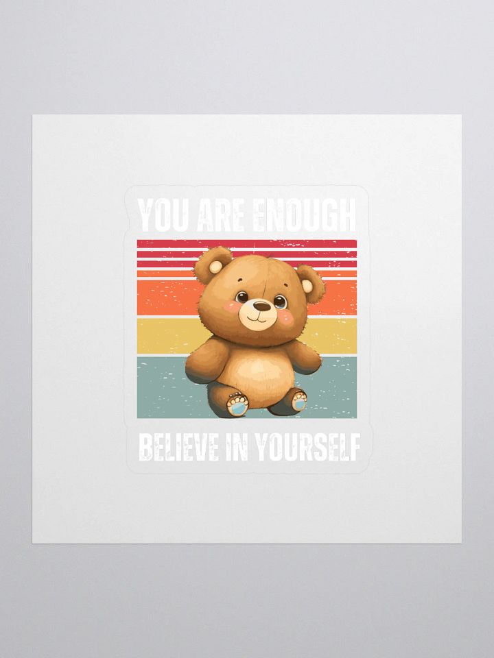 Cheerful Teddy Bear Sticker Set product image (1)