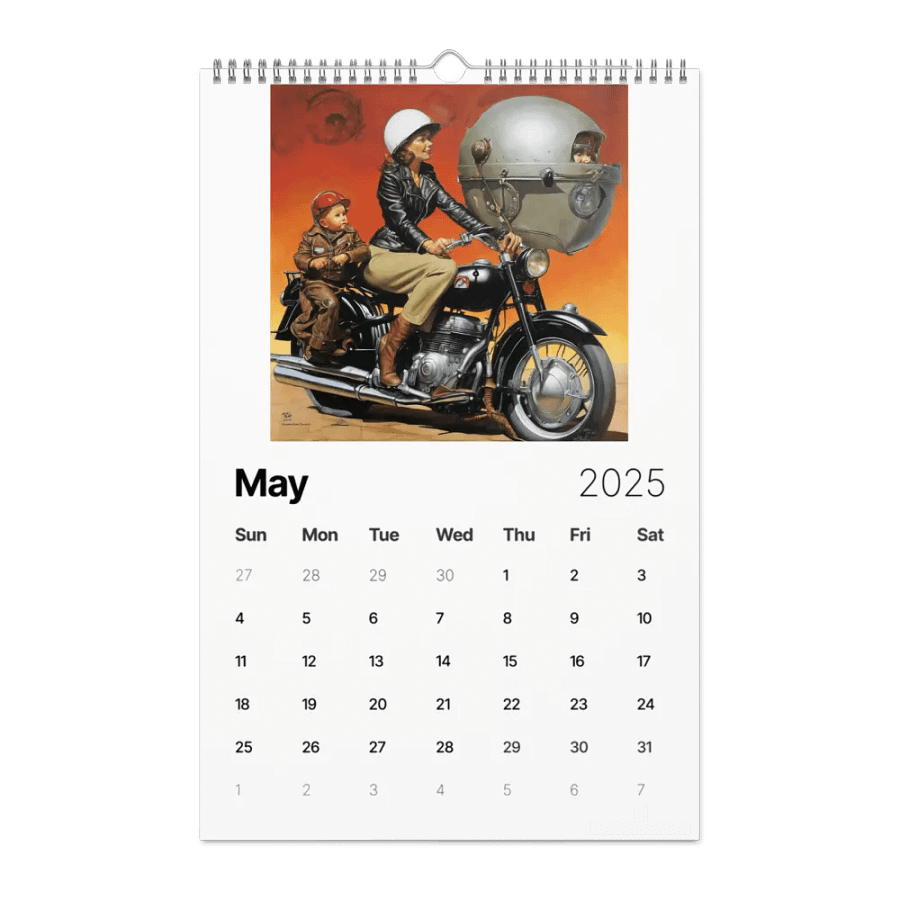 12 Great American Holidays - Wall Calendar for 2025 product image (6)