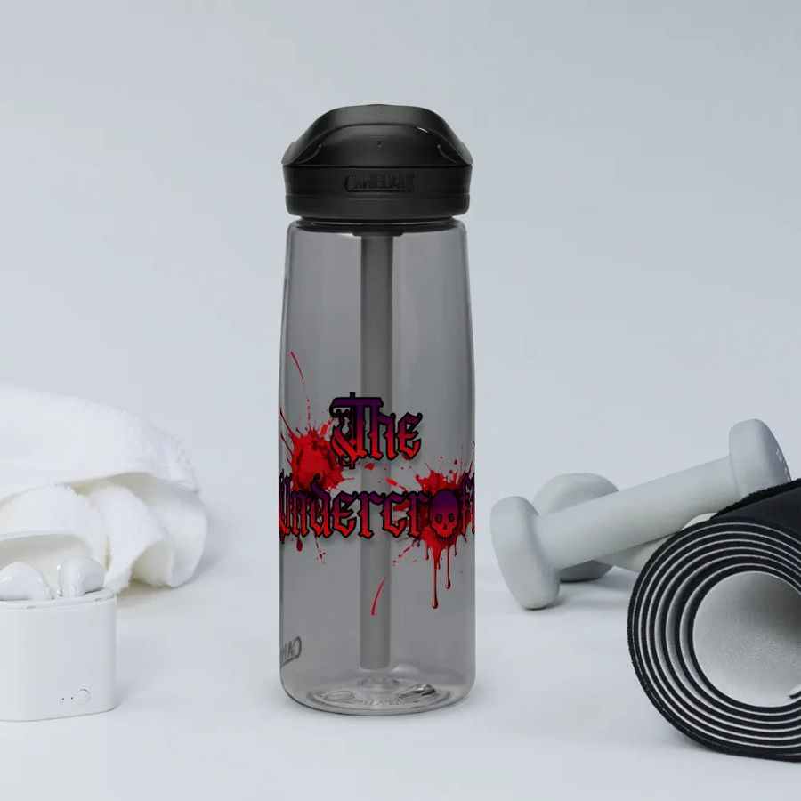 Eerie Gothic Skull Sports Water Bottle product image (12)