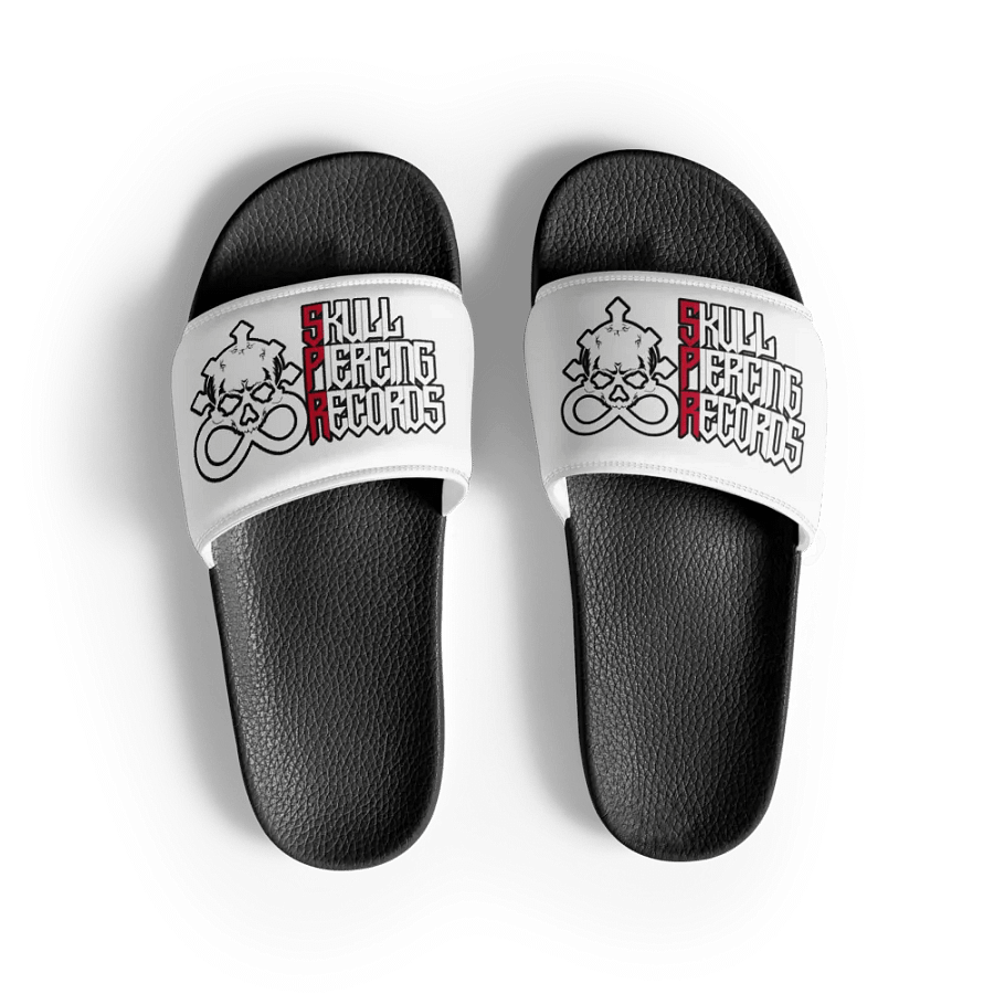 Skull Piercing Records Men's Slides product image (3)