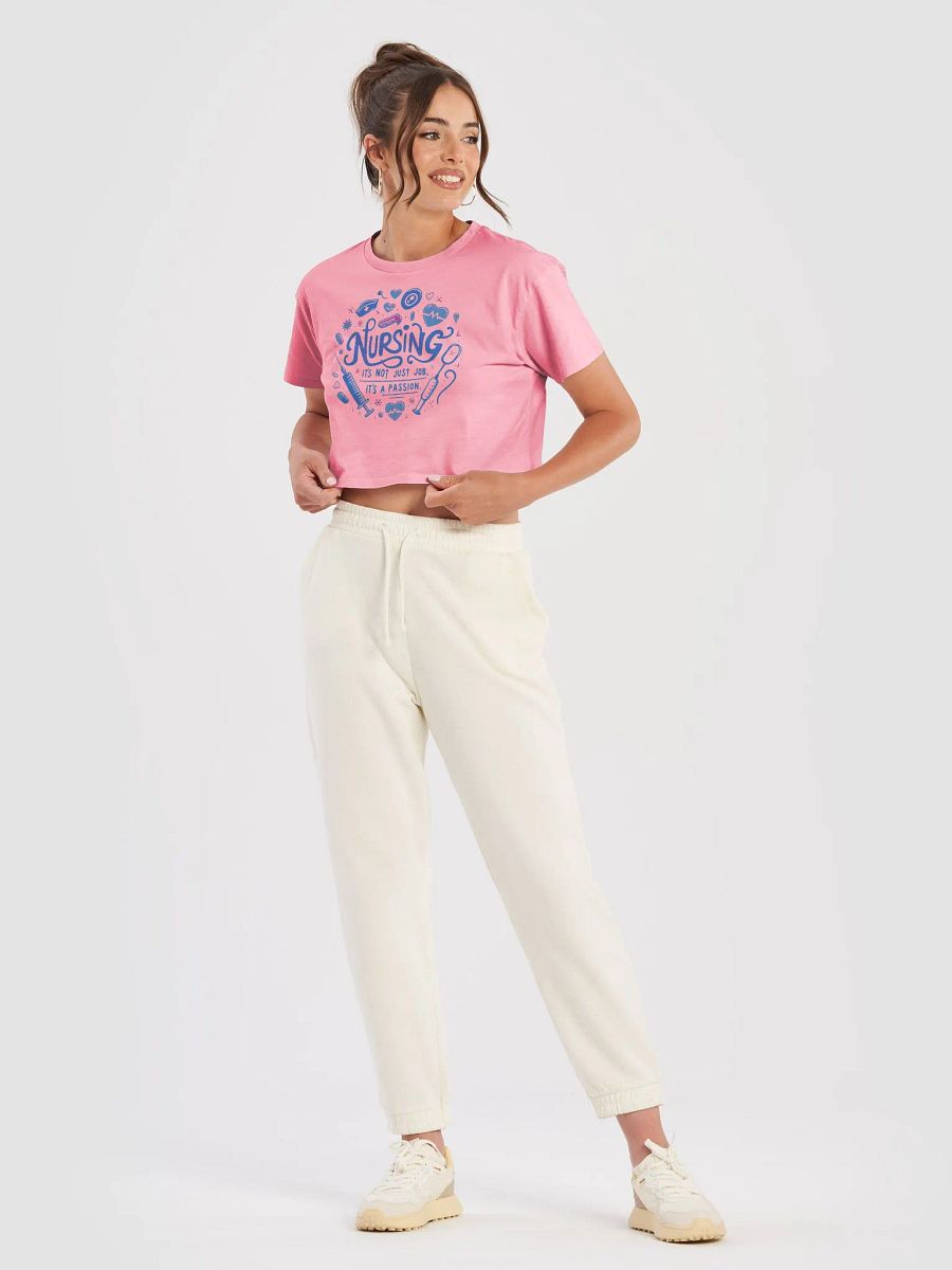 Passionate Nursing Icons Crop Top product image (38)