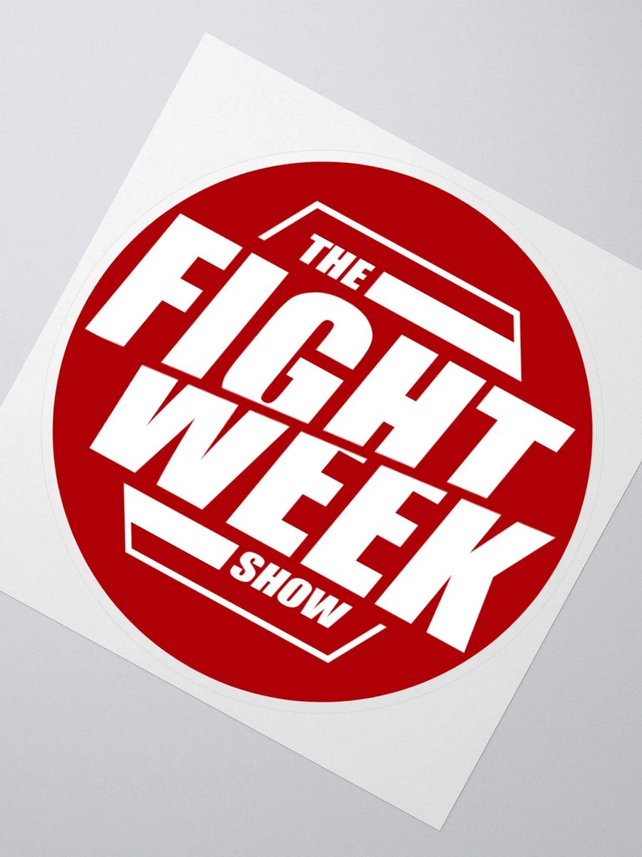 Fight Week Logo Stickers product image (2)