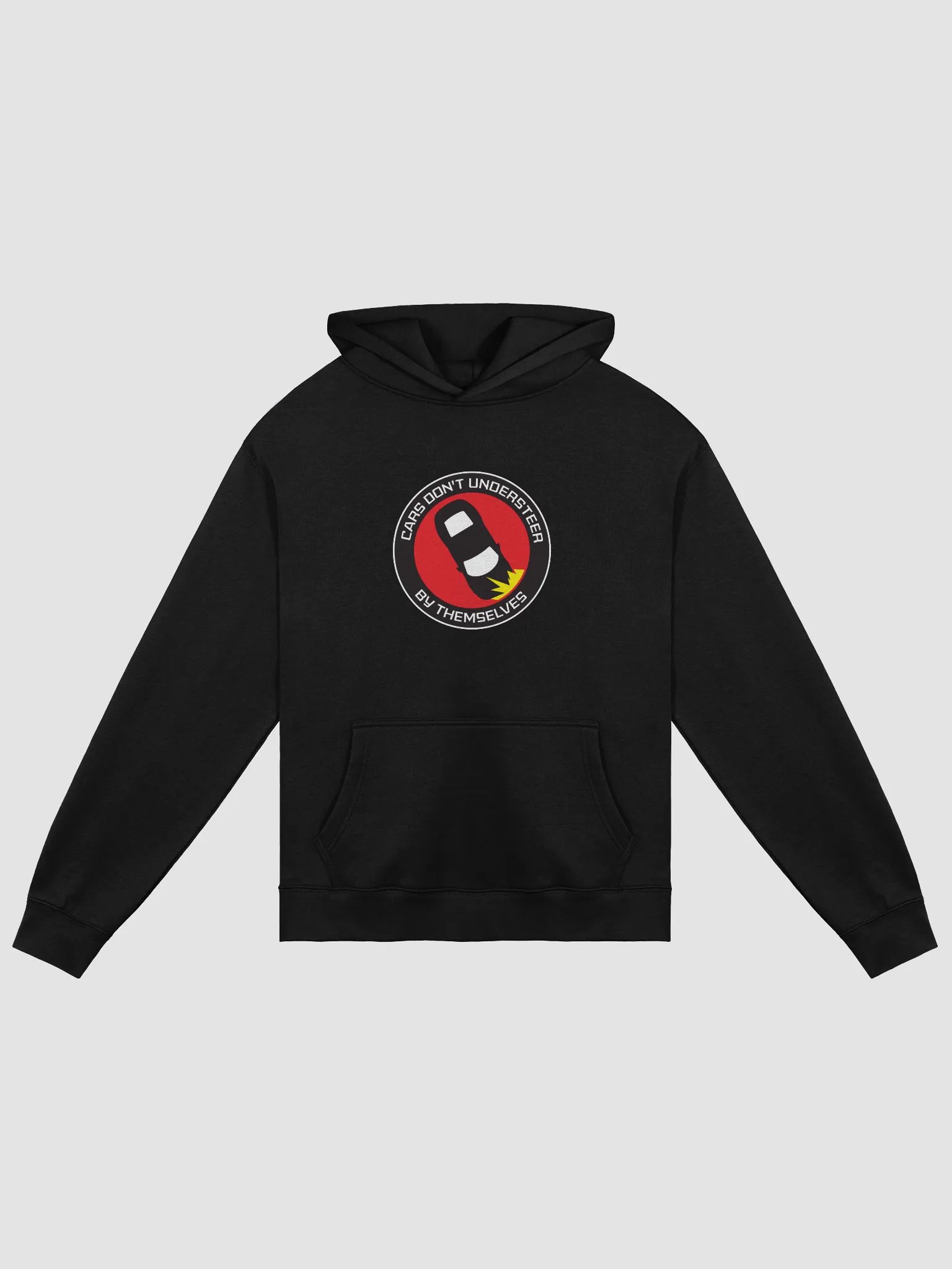 CARS DON'T UNDERSTEER BY THEMSELVES HOODIE product image (2)