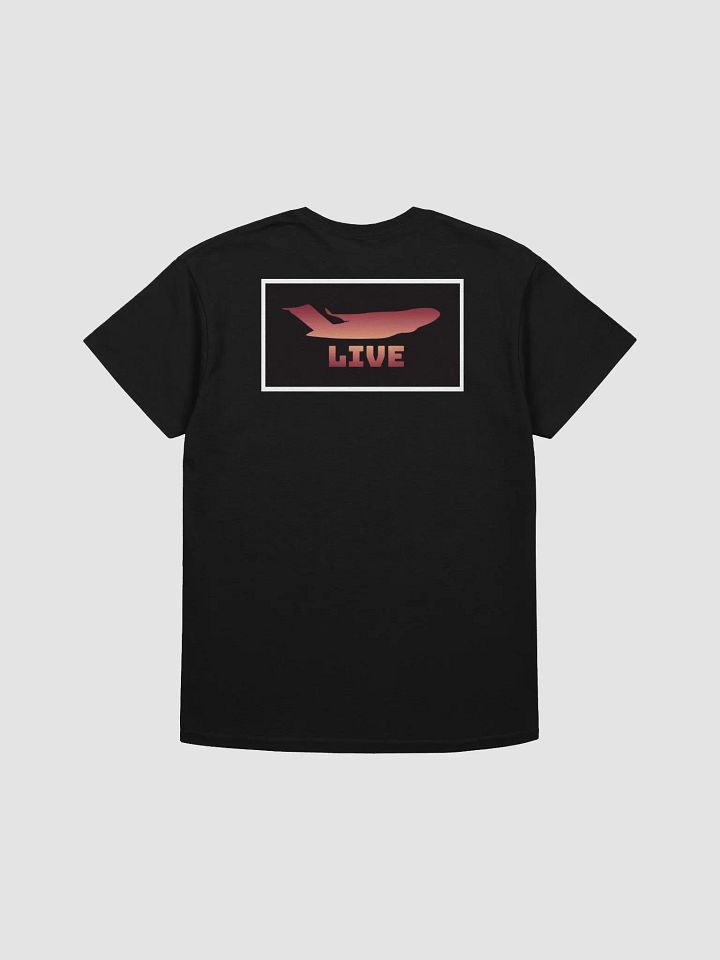 YPPH Plane Guy Live T-Shirt Black product image (2)