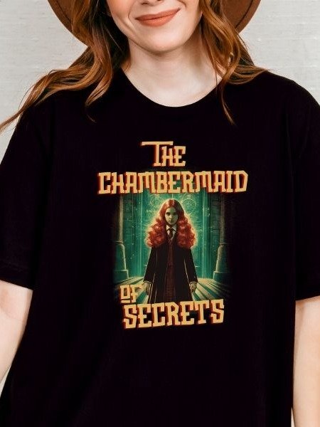 Ginny Chamber of Secrets Funny Vintage Pulp Mystery Harry Potter Shirt product image (13)
