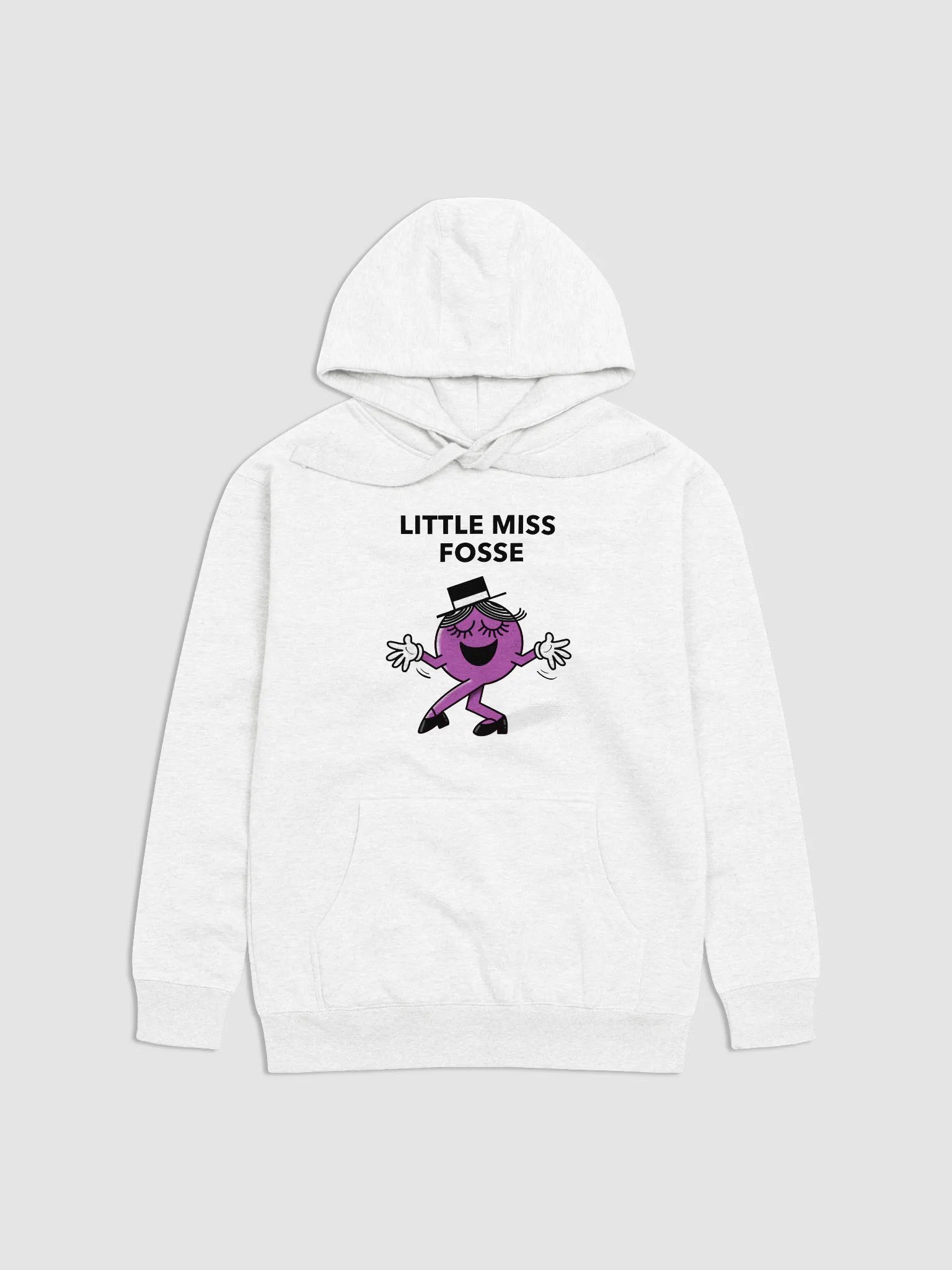 Little Miss Fosse Hoodie – Unisex Fleece Pullover for Jazz Dance Lovers product image (1)