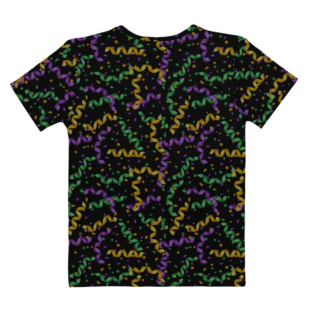Mardi Gra All Over Print T-shirt product image (8)