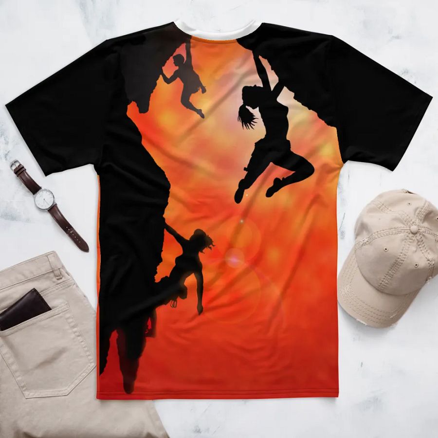 rock climbing in the sun t shirt product image (6)