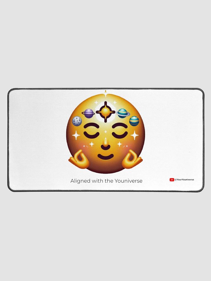 Aligned with the Youniverse Desk Mat product image (1)