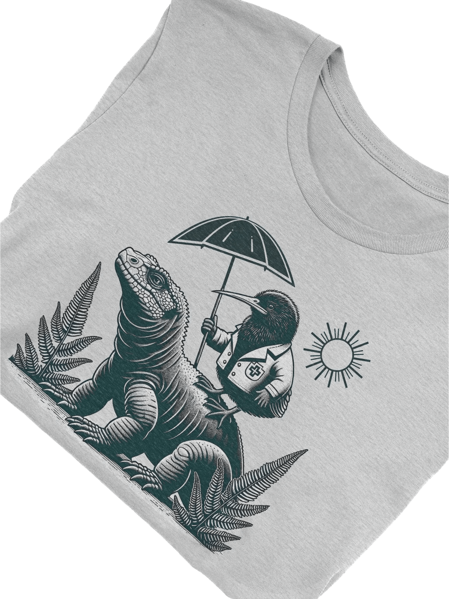 Retro Kiwi and Tuatara Rescue T-Shirt, Animal Rescue Tee, Wildlife Helper Gift, Wildlife Rescue Vet T-Shirt product image (2)