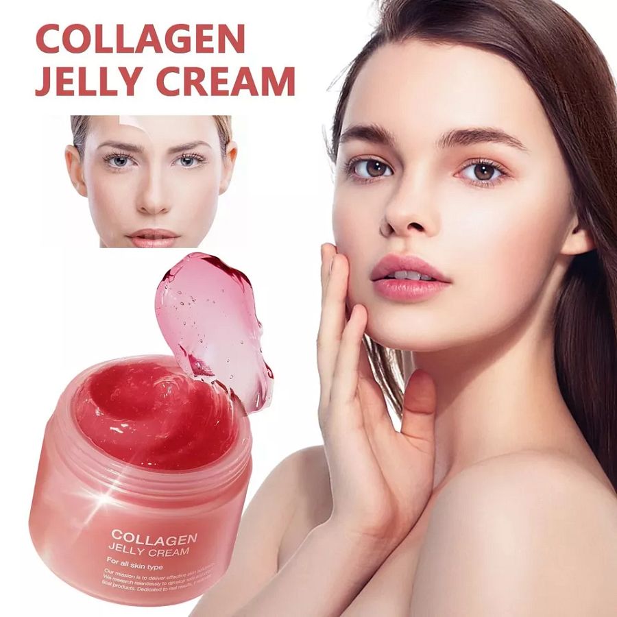 Full Day Glow Jelly Collagen Cream Skin Gift Women and Girls Moisture 24hr product image (4)