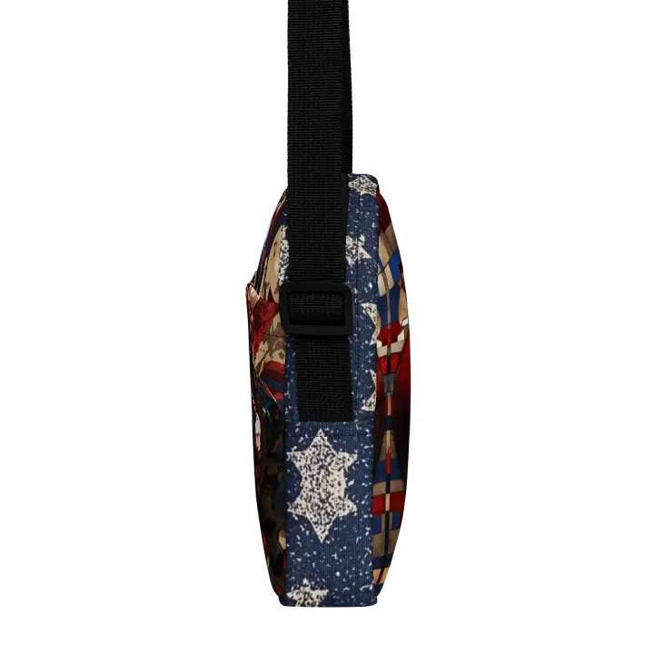 Buhay Tuklas Captain America Patriotic Avenger All-Over Print Crossbody product image (2)