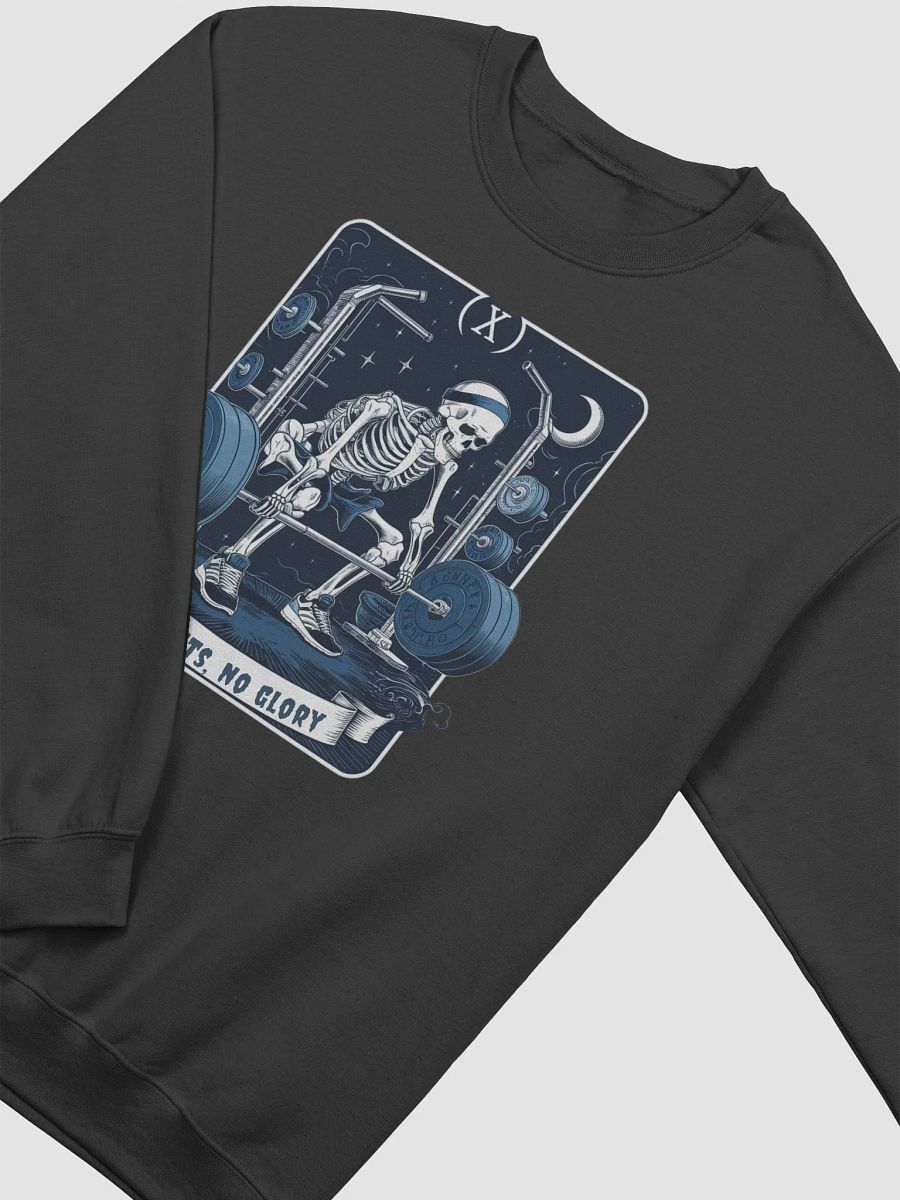 No Guts, No Glory Skeleton Deadlift Sweatshirt product image (18)