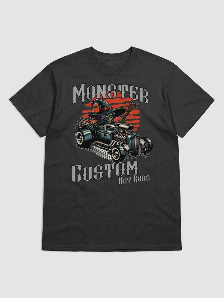 Monster Witchy Wheels Custom Hot Rod T-Shirt product image (1)