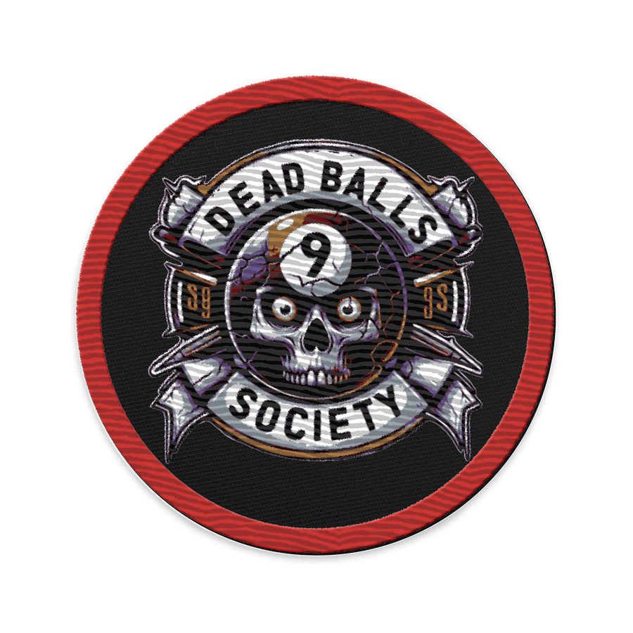 Dead Balls Society Embroidered Patch product image (1)