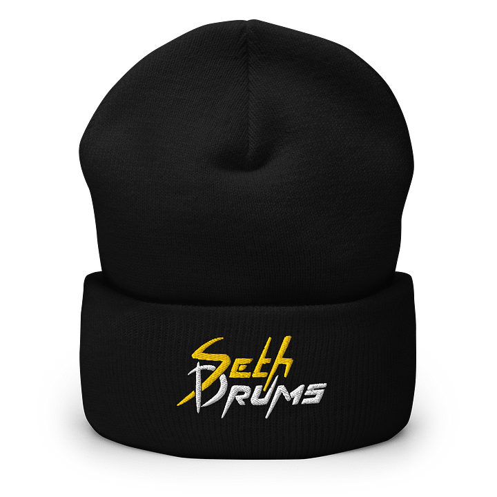 SethDrums Cuffed Beanie product image (1)