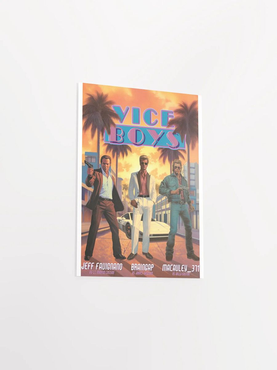 Vice Boys Miami Sunset Poster (Unframed) product image (11)