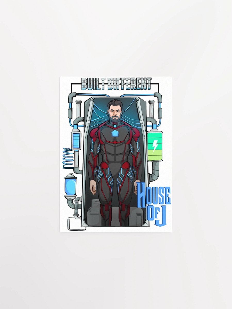 House of J "Recharge" Matte Poster (Light) product image (1)