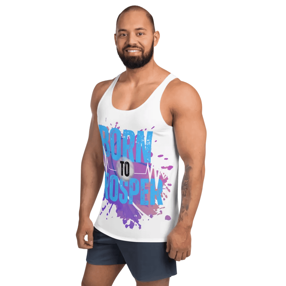Born to Prosper Energetic Vibes Full Print Tank product image (11)