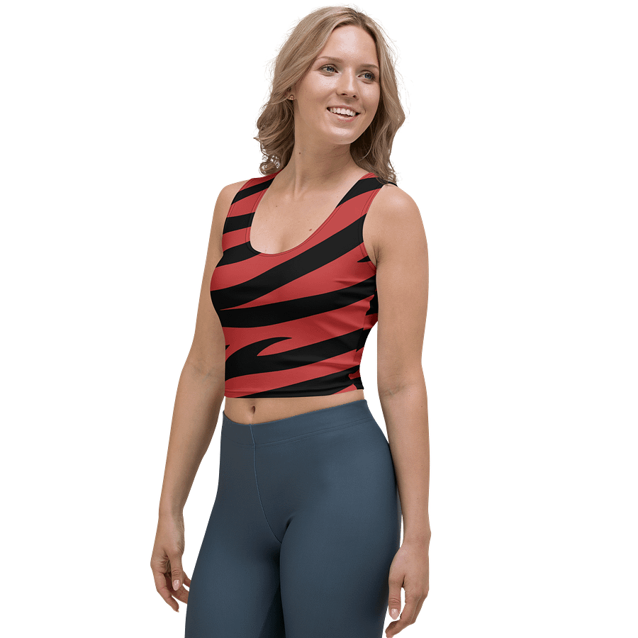 Crimson Waves Crop Top product image (5)