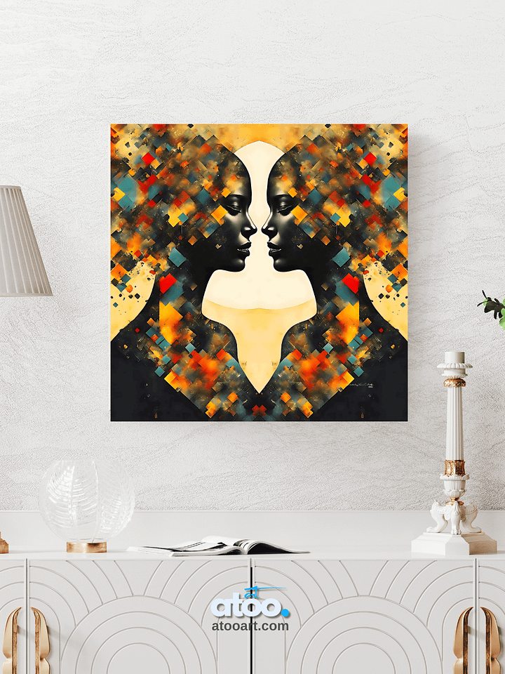 Understanding Women | Confronting Yourself | Canvas Artistic Painting product image (2)