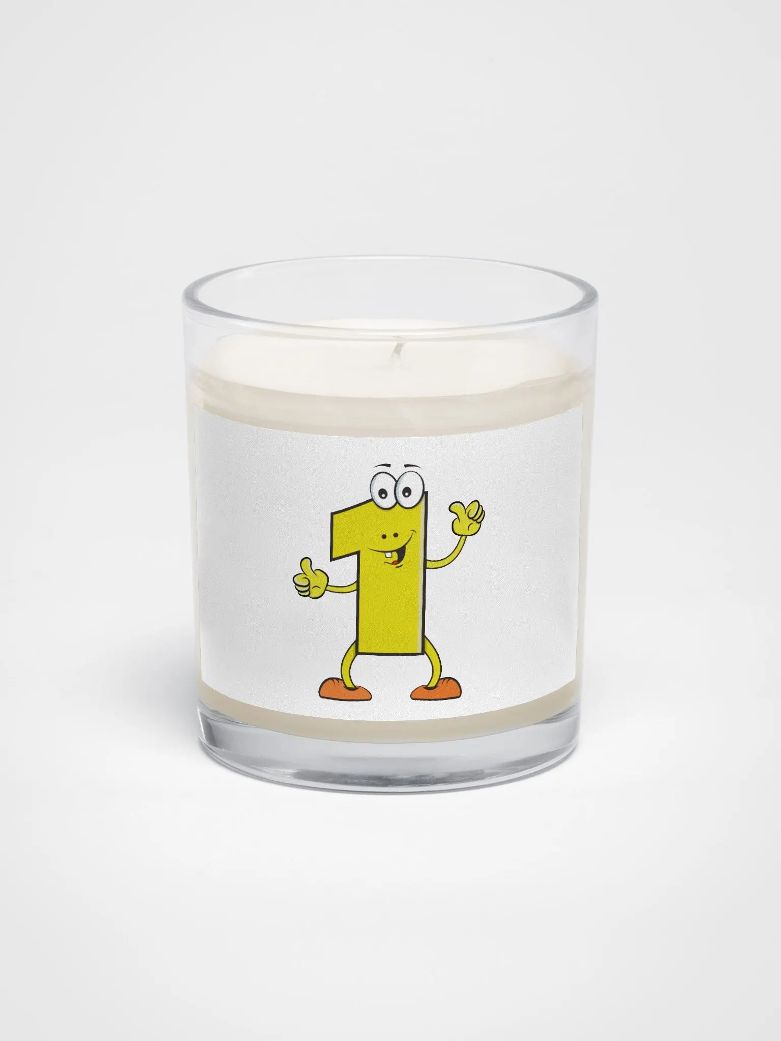 Number 1 Cartoon Candle product image (1)