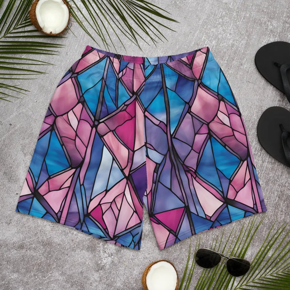 Geometric Glass Mosaic Athletic Shorts product image (10)