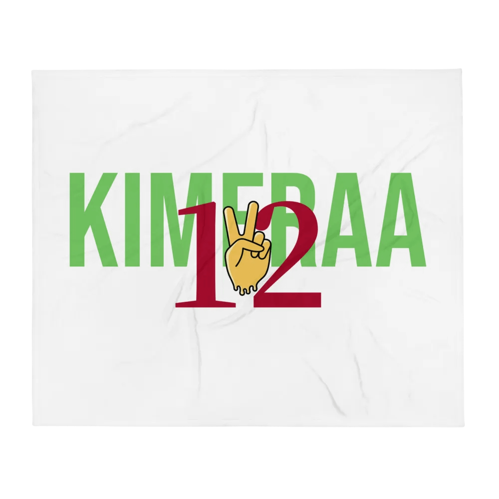 Peace Sign Numbers Throw Blanket product image (1)