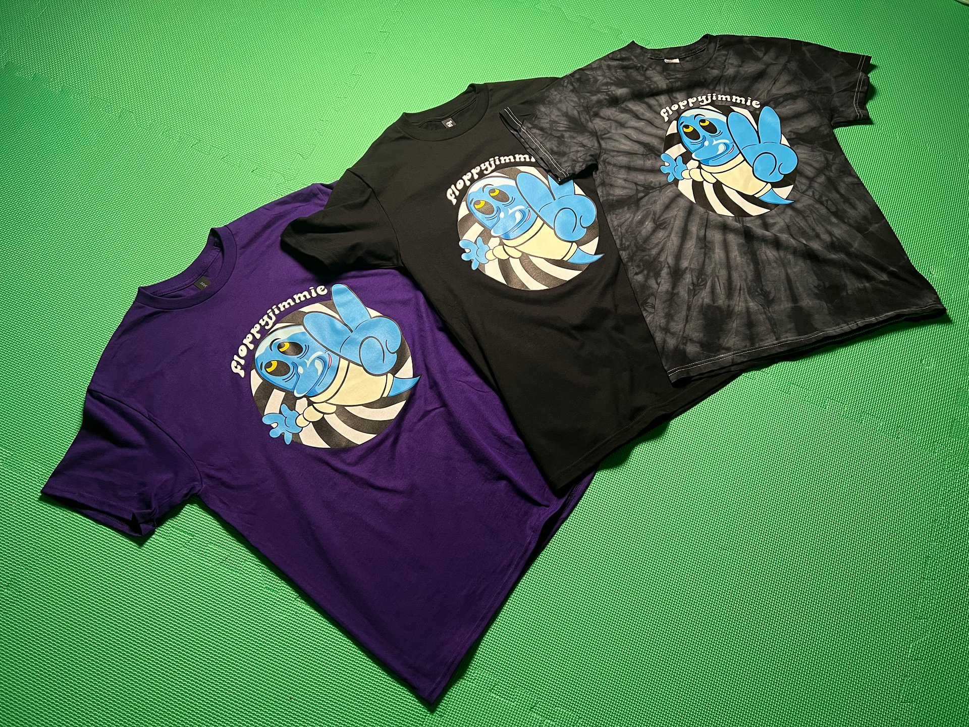 "Blue Guy 2" Limited Tee!! BLACK / PURPLE / TIE DYE product image (1)