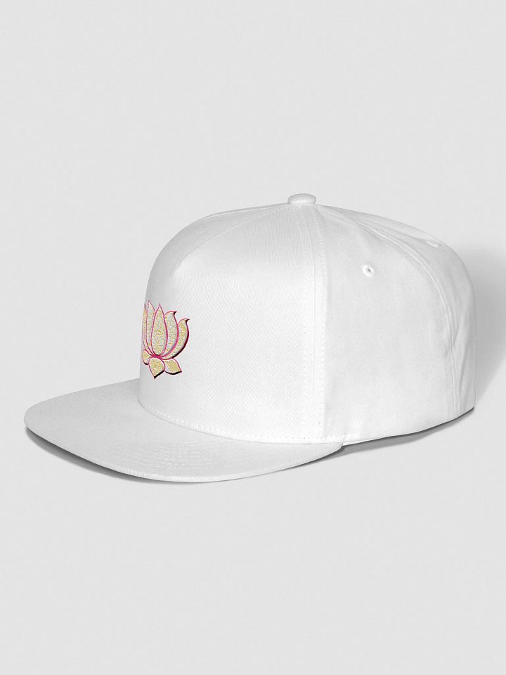 Lotus Blossom Snapback Cap product image (2)