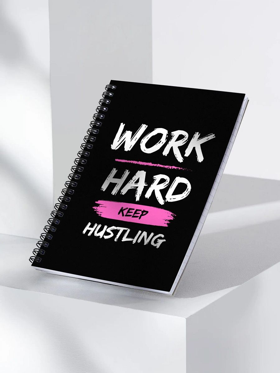 Work Hard Motivation Spiral Notebook product image (4)