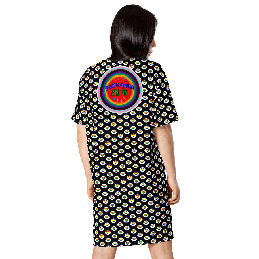 LGBTQIAP2S+ 2025, Sounds Queer I'm In, Tee Dress product image (2)
