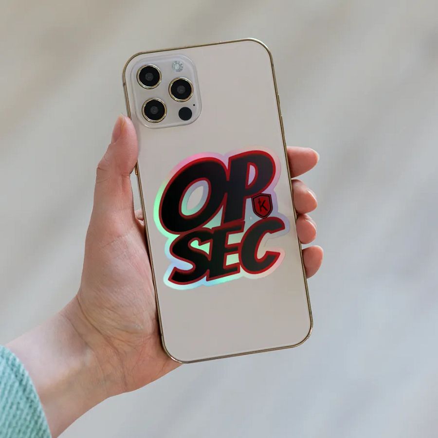 OPSEC Shield Holographic Sticker Set product image (8)