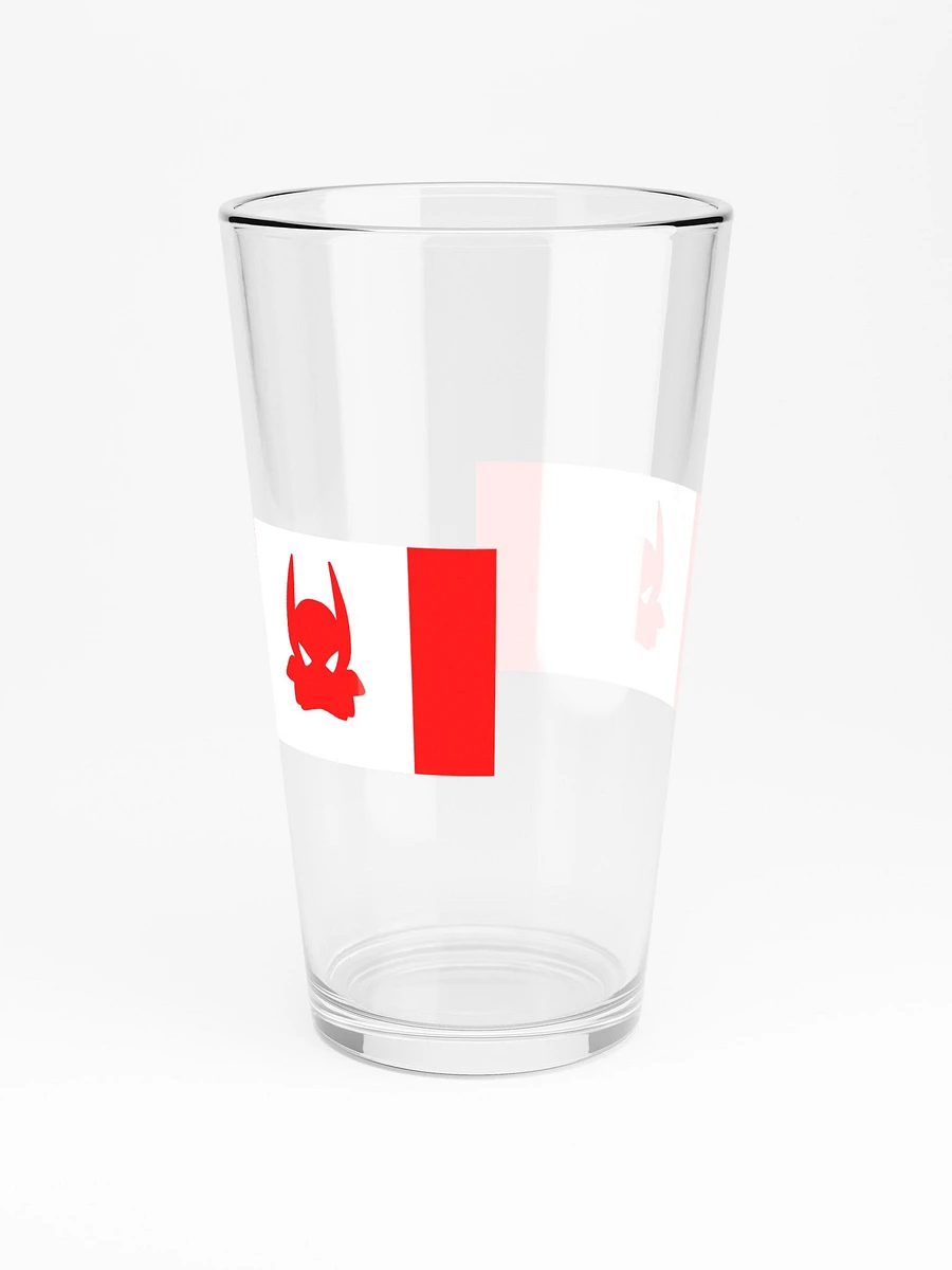Canadian Flag BatDuck Logo Pint Glass product image (4)