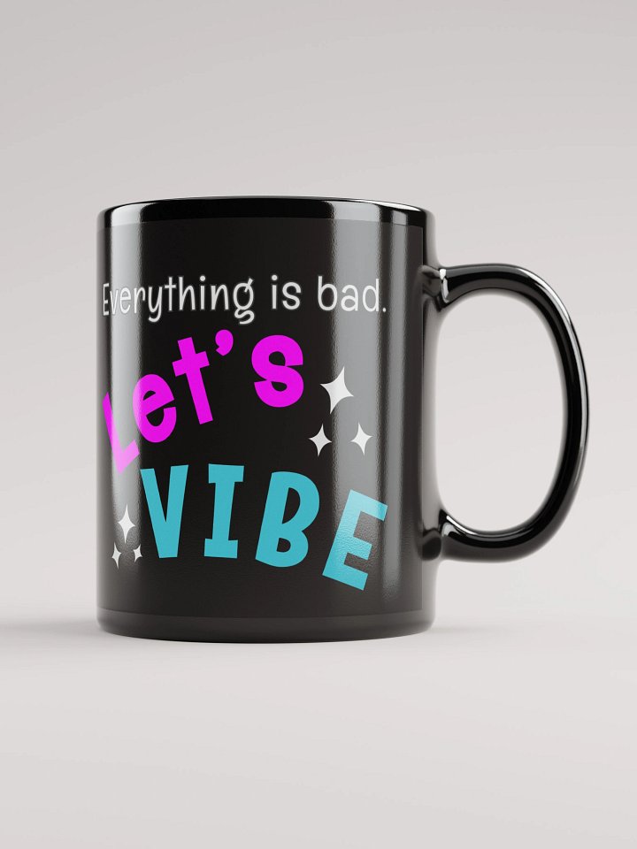 Let's Vibe Mug (left) product image (1)