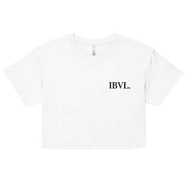 Classic Embroidered IBVL Signature Women's Crop Top product image (1)