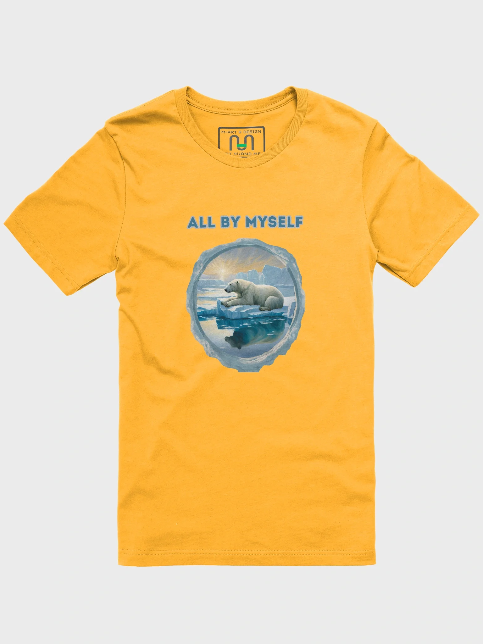 Arctic Solitude Polar Bear T-Shirt product image (1)