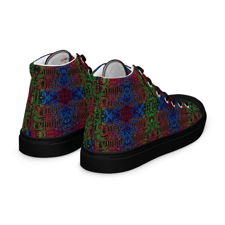Women's Family First High Top Canvas Shoes By D.C.E.L. Chilly P product image (7)