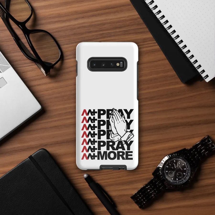'PRAY MORE' Phone cover product image (9)