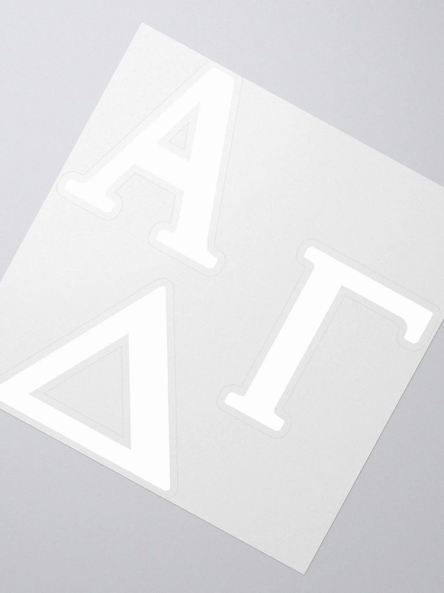 ADG Greek Letters (extra large) - Sticker product image (2)