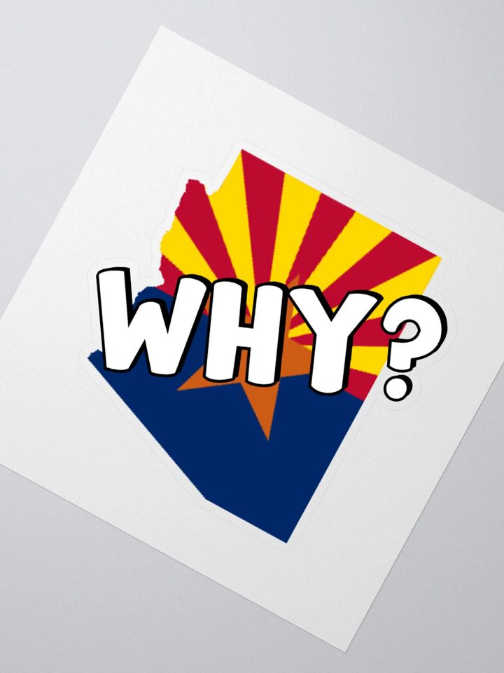 Why? Sticker product image (2)