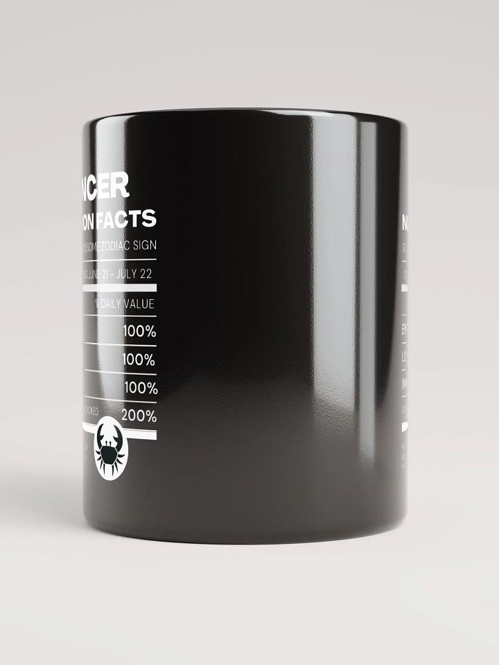 Cancer Nutrition Facts Mug product image (2)
