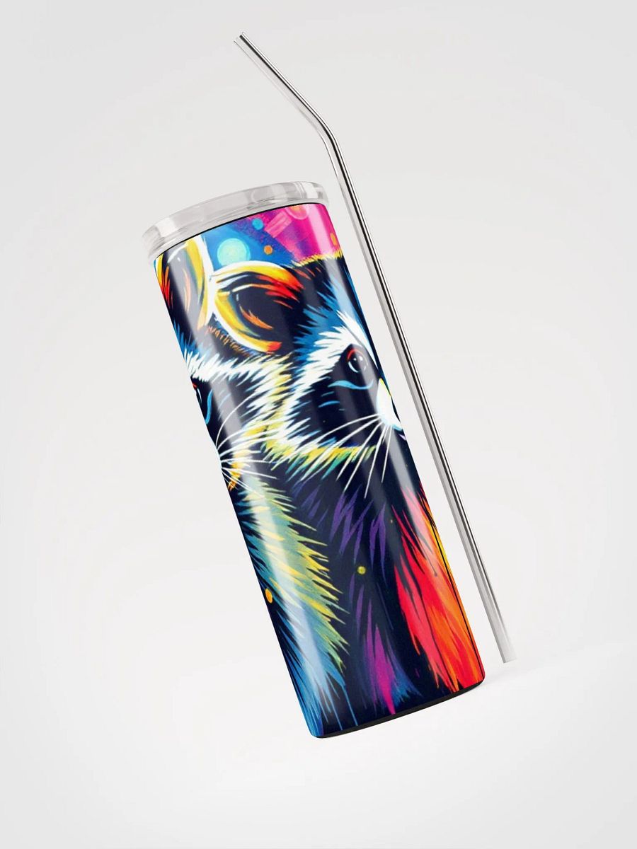 Whimsical Raccoon Stainless Steel Tumbler product image (3)