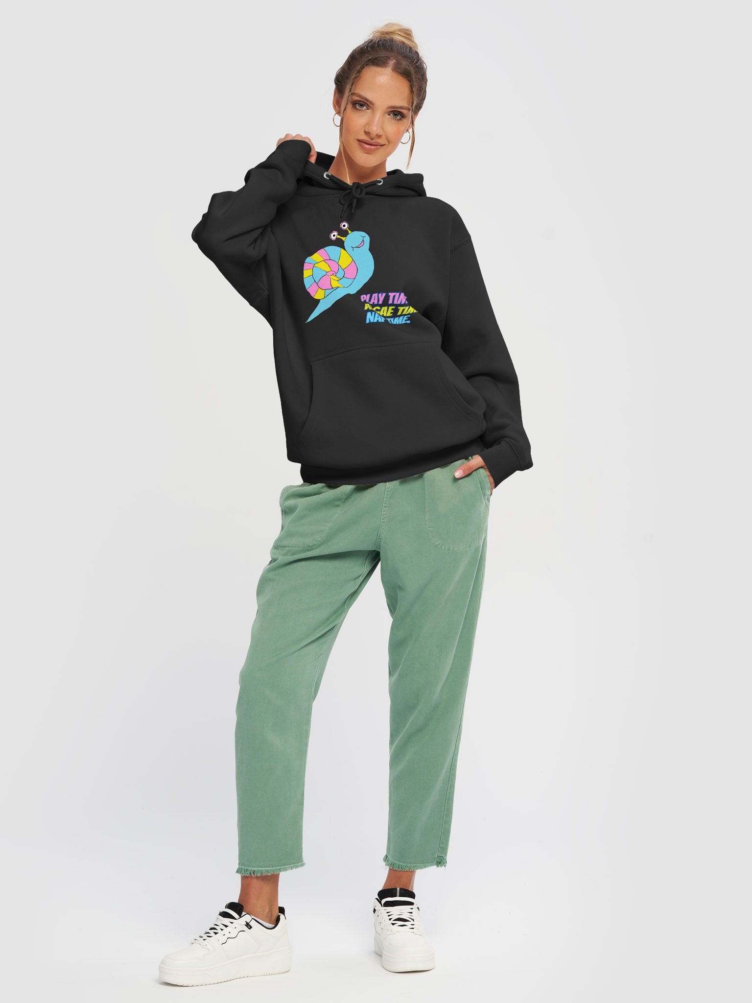 Snail Mail Text Hoodie product image (39)