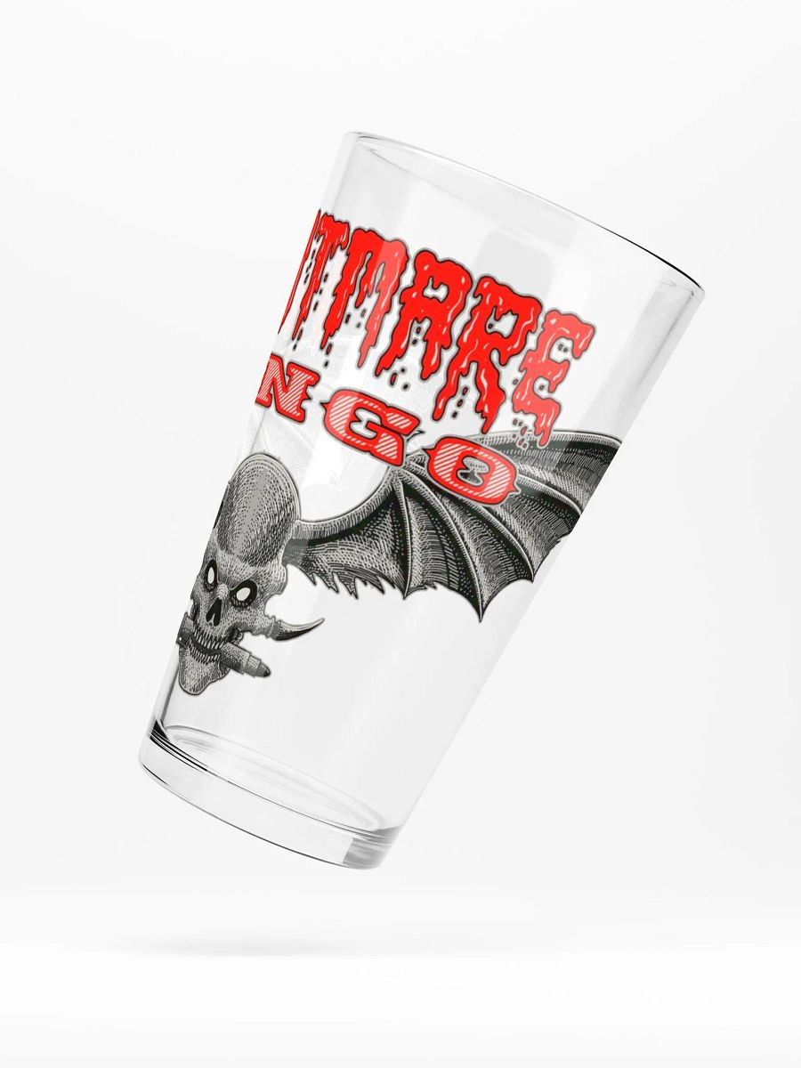 Nightmare Bingo Pint Glass product image (4)