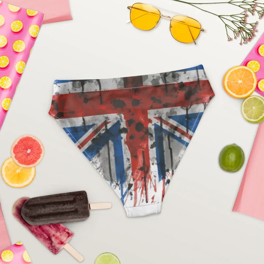 Urban Graffiti Union Jack Bikini Bottom product image (5)